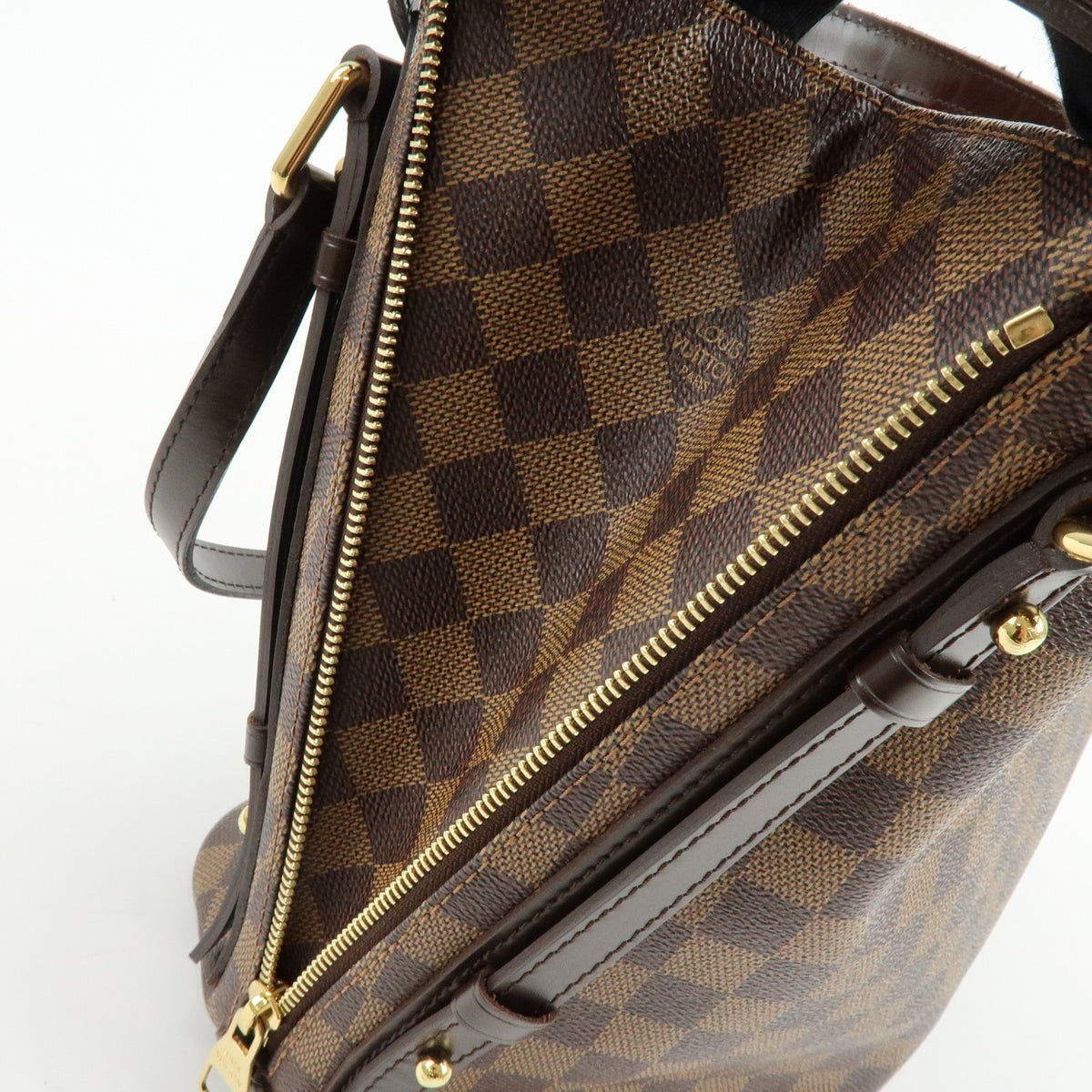 Louis Vuitton Cabas Rivington Damier, Brown, Canvas, Tote Bag