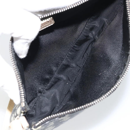 Christian Dior Saddle Tripple Pouch Oblique Canvas, BLACK, CANVAS, Shoulder bag