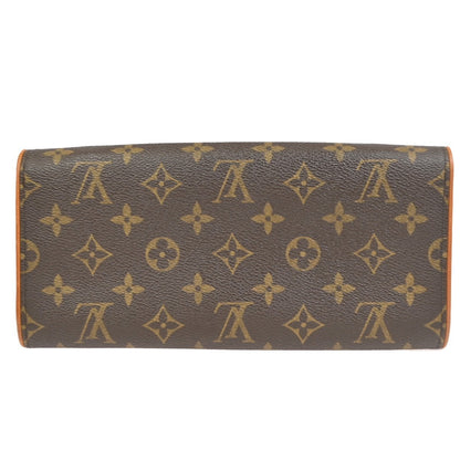 Louis Vuitton Twin Monogram, Brown, Canvas, Clutch