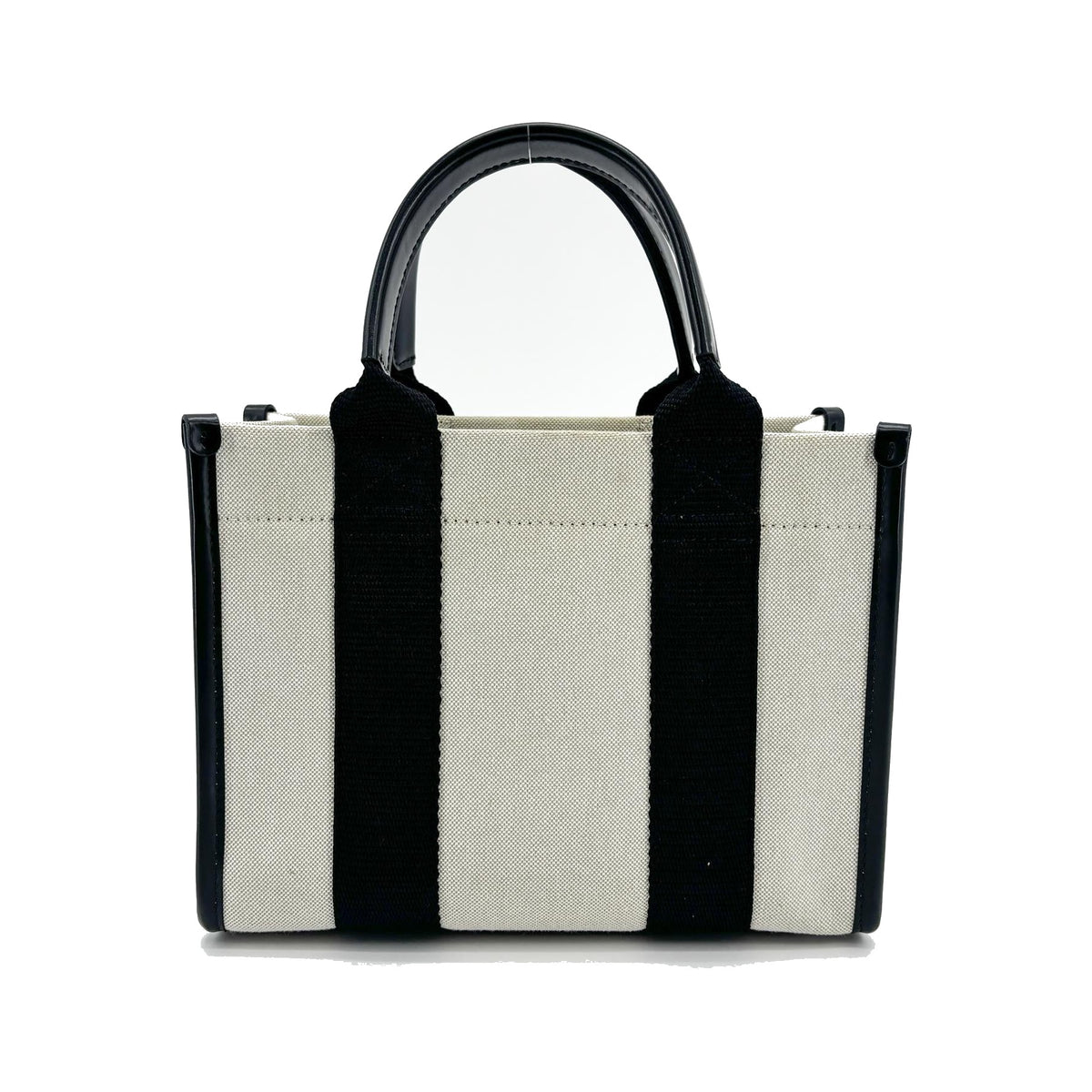 Balenciaga Hardware Canvas, Black, Canvas, Tote Bag