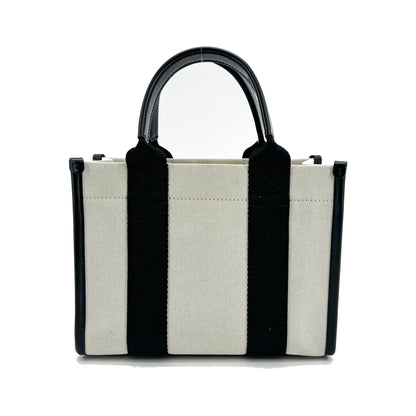 Balenciaga Hardware Canvas, Black, Canvas, Tote Bag