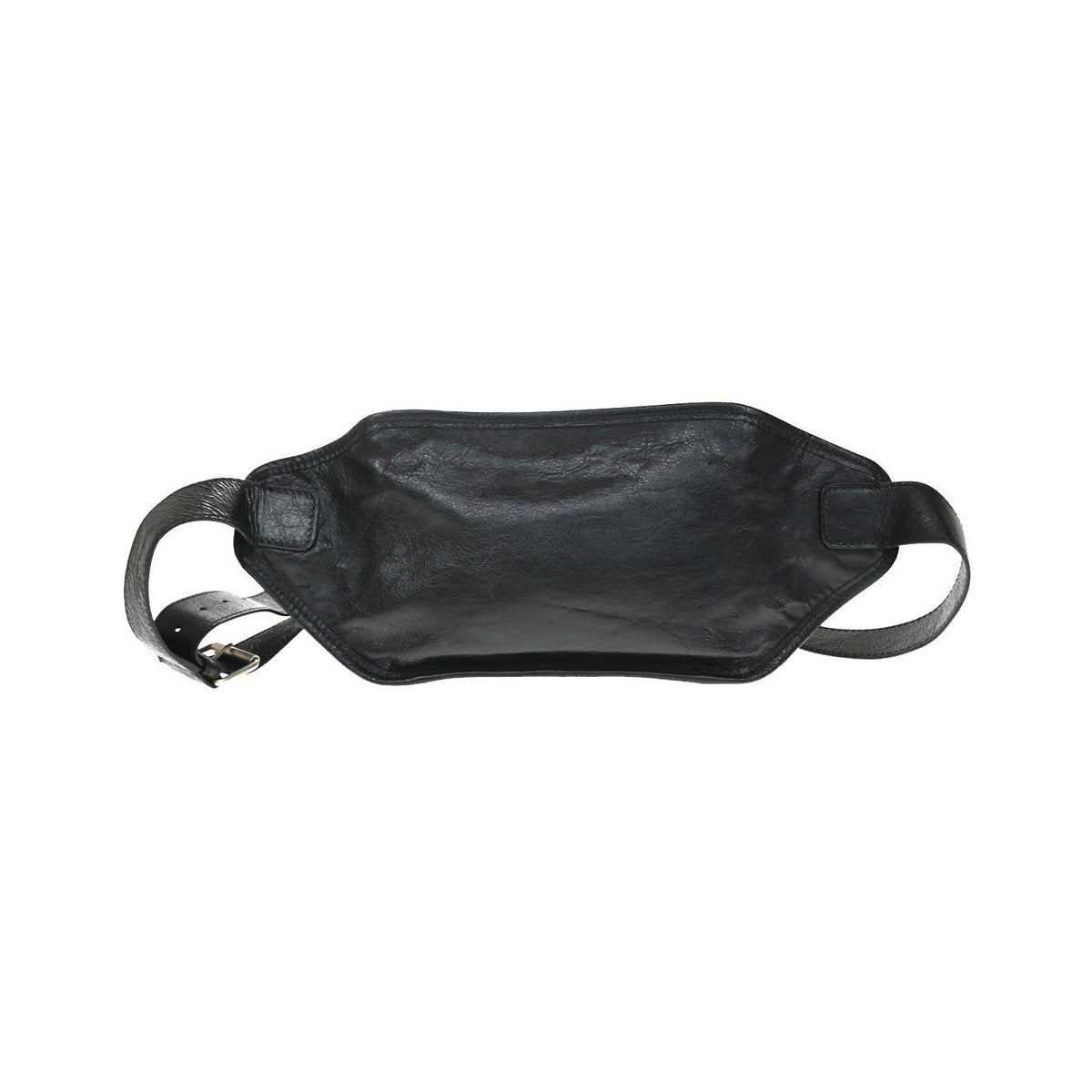 Balenciaga Neo Lift Classic Studs Waist Leather, Black, Leather, Shoulder Bag