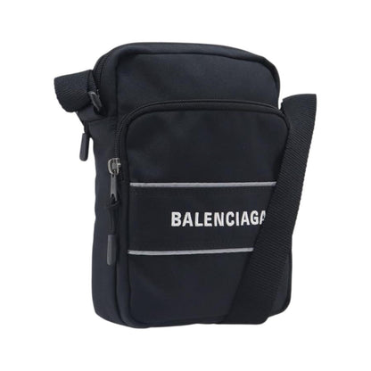 Balenciaga Sport Messenger Nylon, Black, Nylon, Handbag