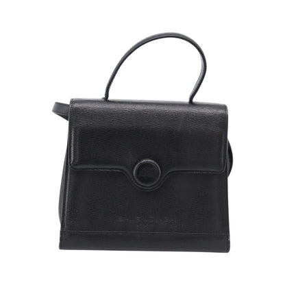 Balenciaga Vintage Leather, Black, Leather, Handbag