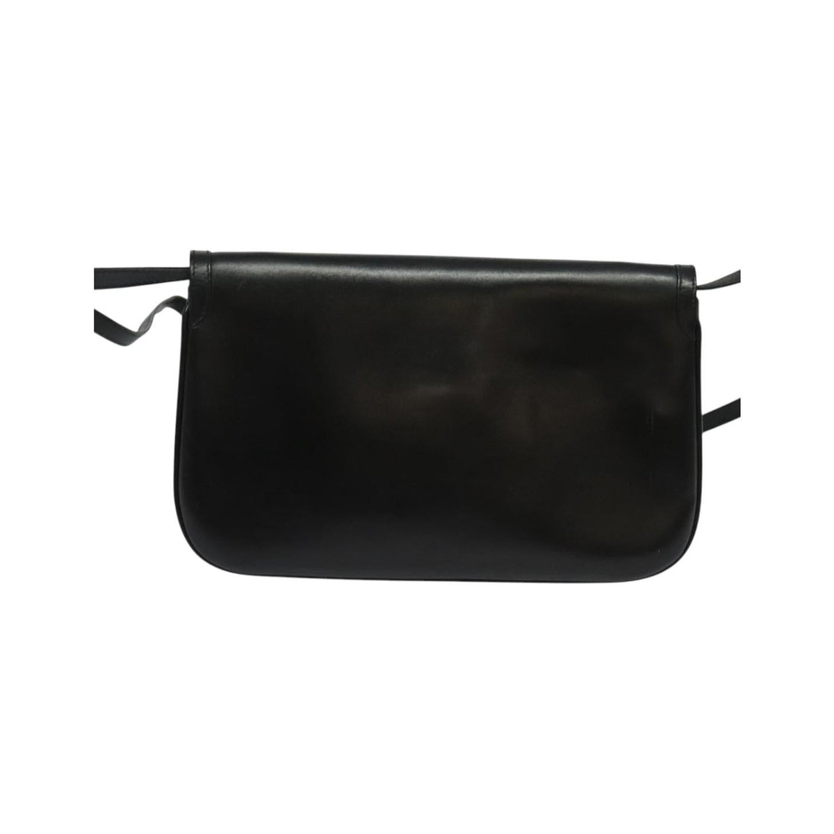 Bally Vintage Leather, Black, Leather, Shoulder Bag