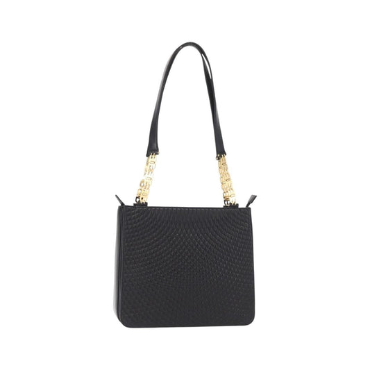 Bally Vintage Shoulder Bag Quilted leather, Black, Leather, Shoulder Bag