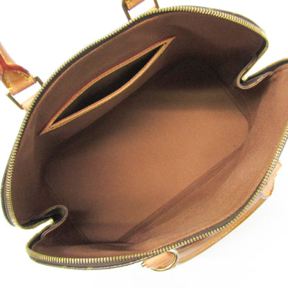 Louis Vuitton Alma Monogram Canvas, Brown, Canvas, Handbag