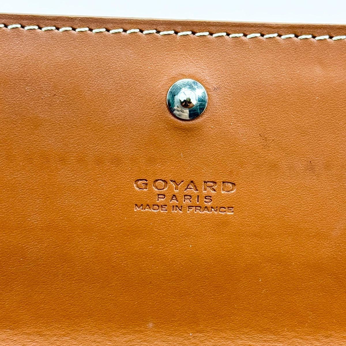Goyard Richelieu Coated Canvas, Black, Canvas, Wallet