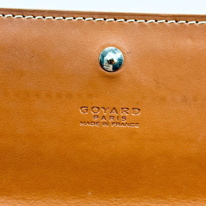 Goyard Richelieu Coated Canvas, Black, Canvas, Wallet
