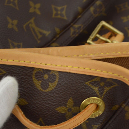 Louis Vuitton Vintage Montsouris Monogram Canvas, Brown, Canvas, Backpack