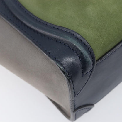 Celine Luggage Smooth Leather, Navy, Leather, Handbag