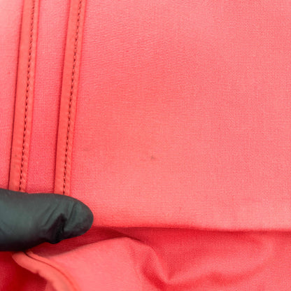 Hermes Herbag Toile and Leather, Pink, Canvas, Handbag