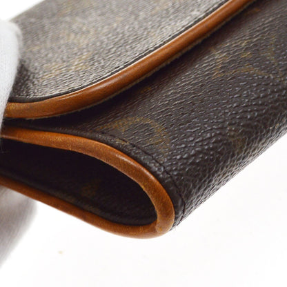 Louis Vuitton Twin Monogram Canvas, Brown, Canvas, Clutch