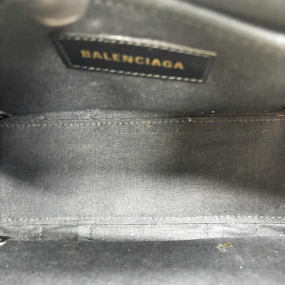 Balenciaga Hardware Canvas, Black, Canvas, Tote Bag