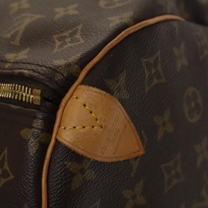 Louis Vuitton Keepall Bandouliere Bag Monogram Canvas, BROWN, CANVAS, Travel bag