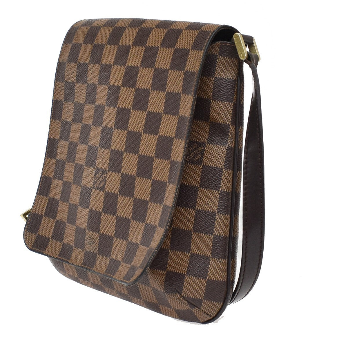 Louis Vuitton Musette Salsa Damier, Brown, Canvas, Shoulder Bag