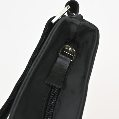 Celine Macadam waist Nylon, Black, Canvas, Backpack