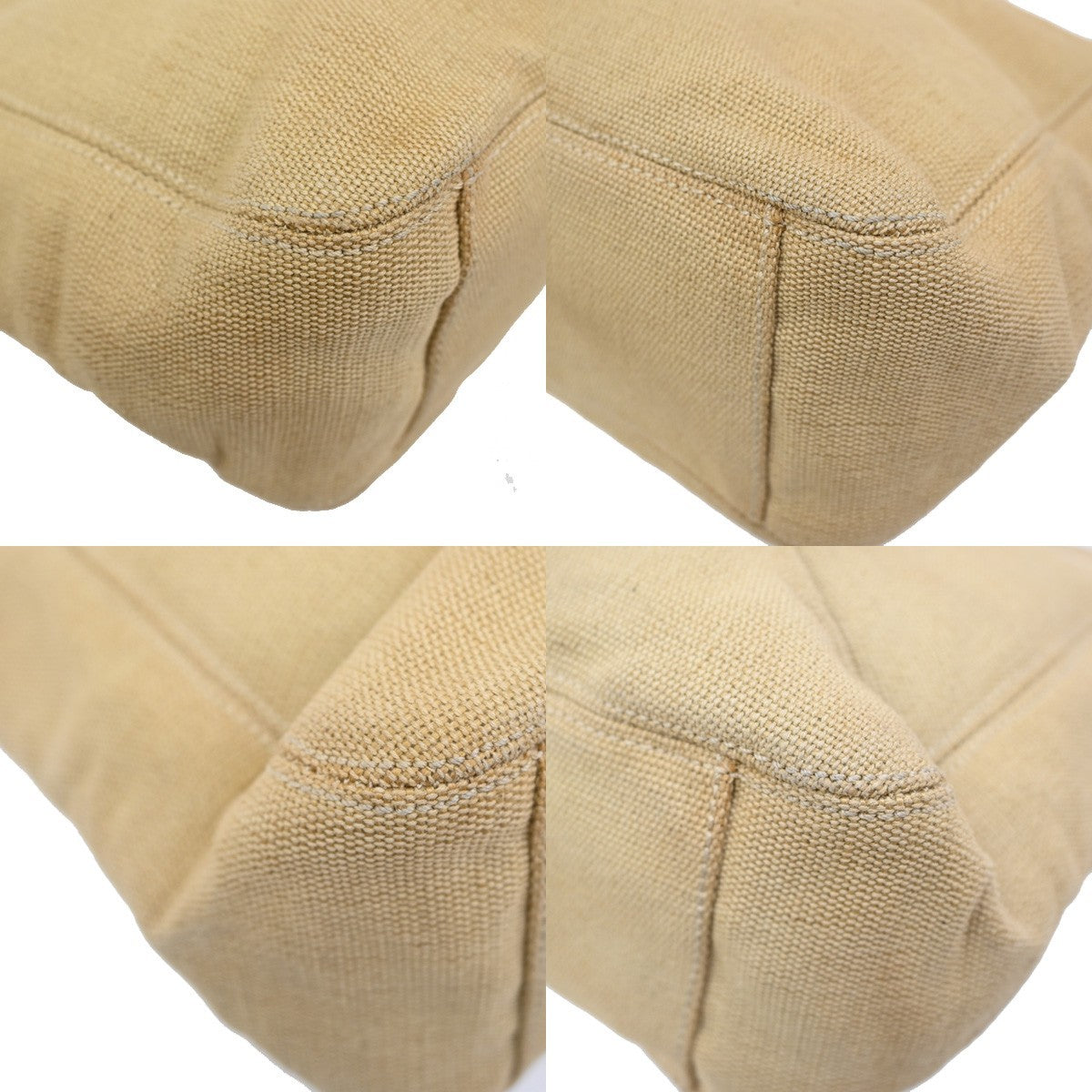 Chanel Vintage Tote Canvas, Beige, Canvas, Tote Bag