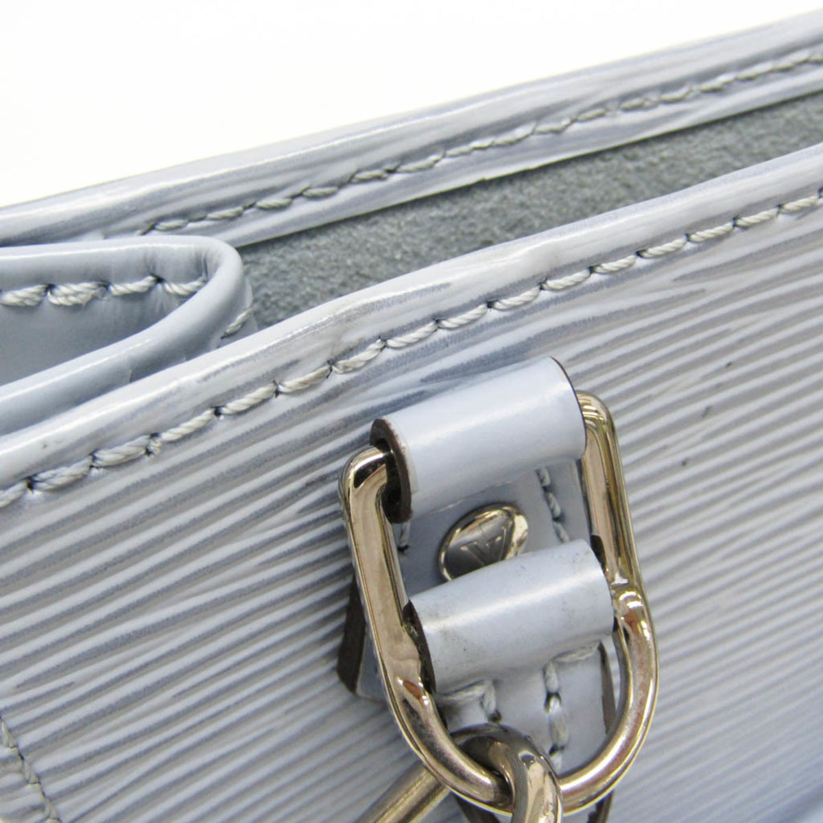 Louis Vuitton Petit Sac Plat Epi Leather, Blue, Leather, Handbag