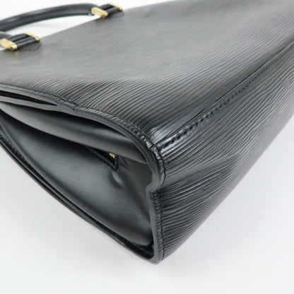 Louis Vuitton Pont Neuf Epi Leather, Black, Leather, Handbag