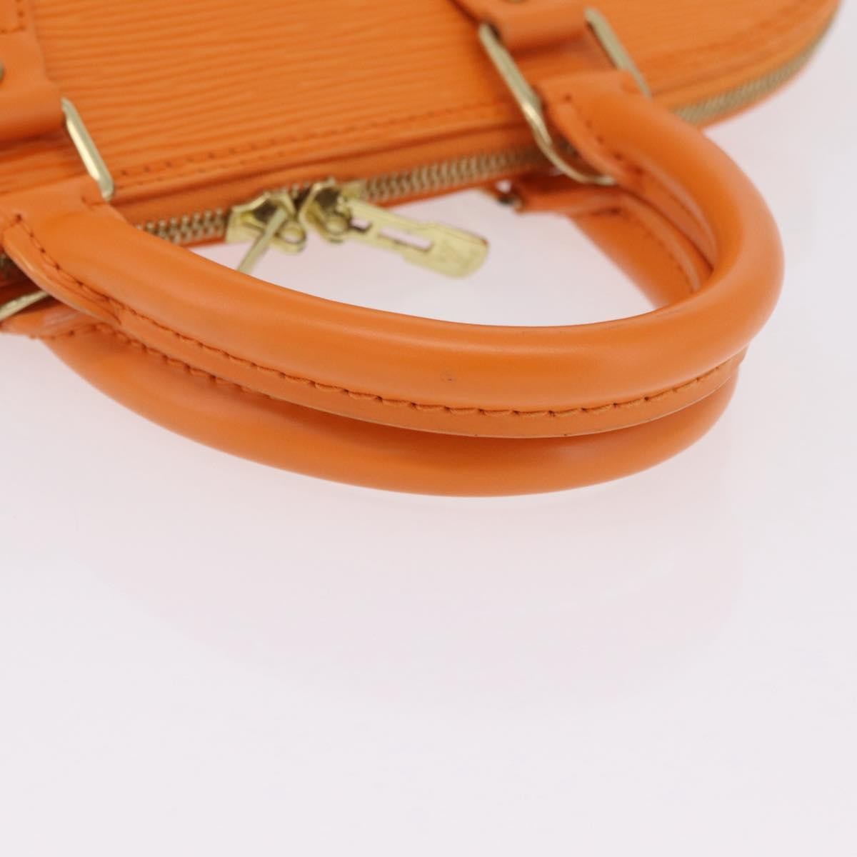 Louis Vuitton Alma Epi Leather, Orange, Leather, Handbag