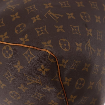 Louis Vuitton Keepall Monogram, Brown, Canvas, Travel Bag