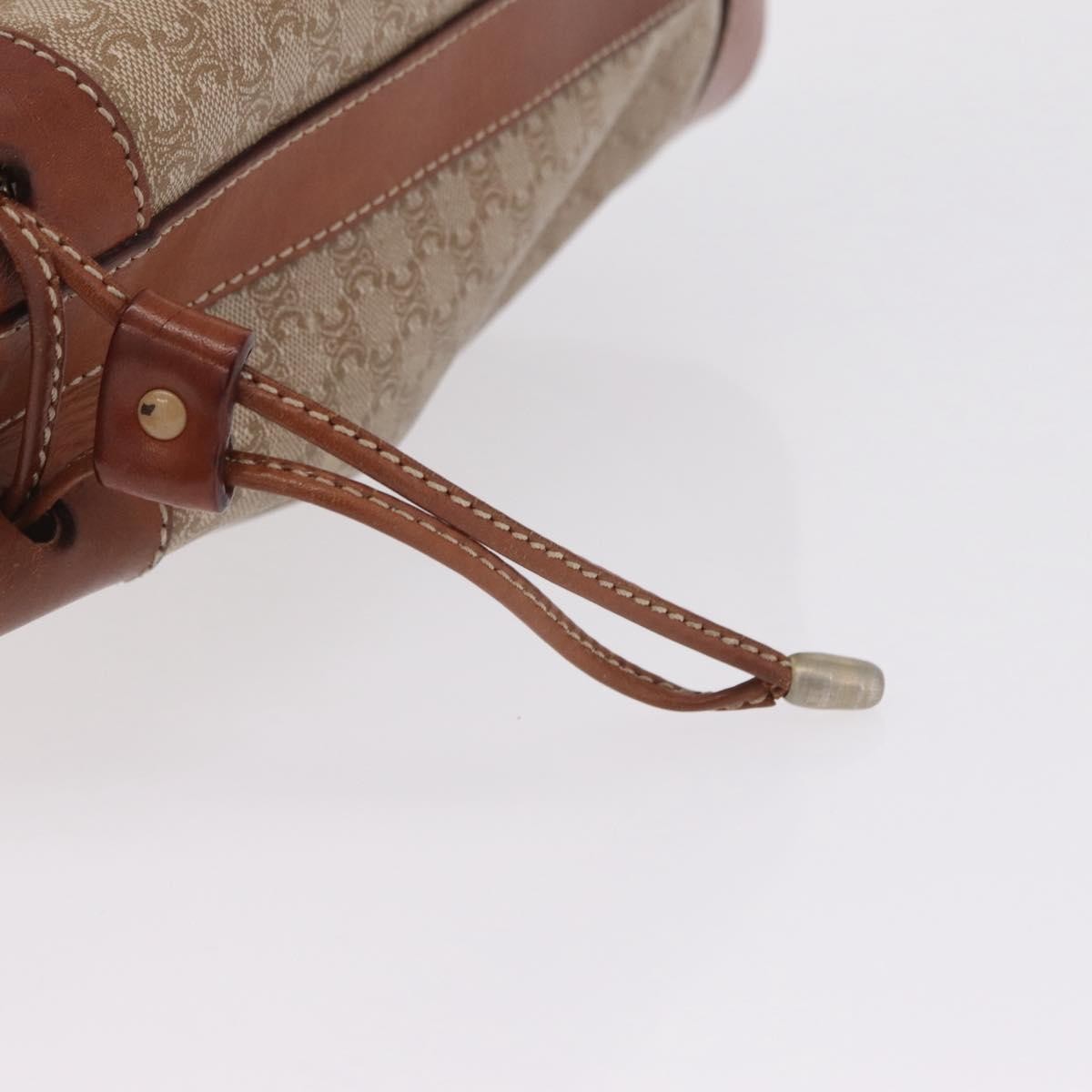 Celine Macadam Shoulder Canvas, Multicolour, Canvas, Crossbody Bag
