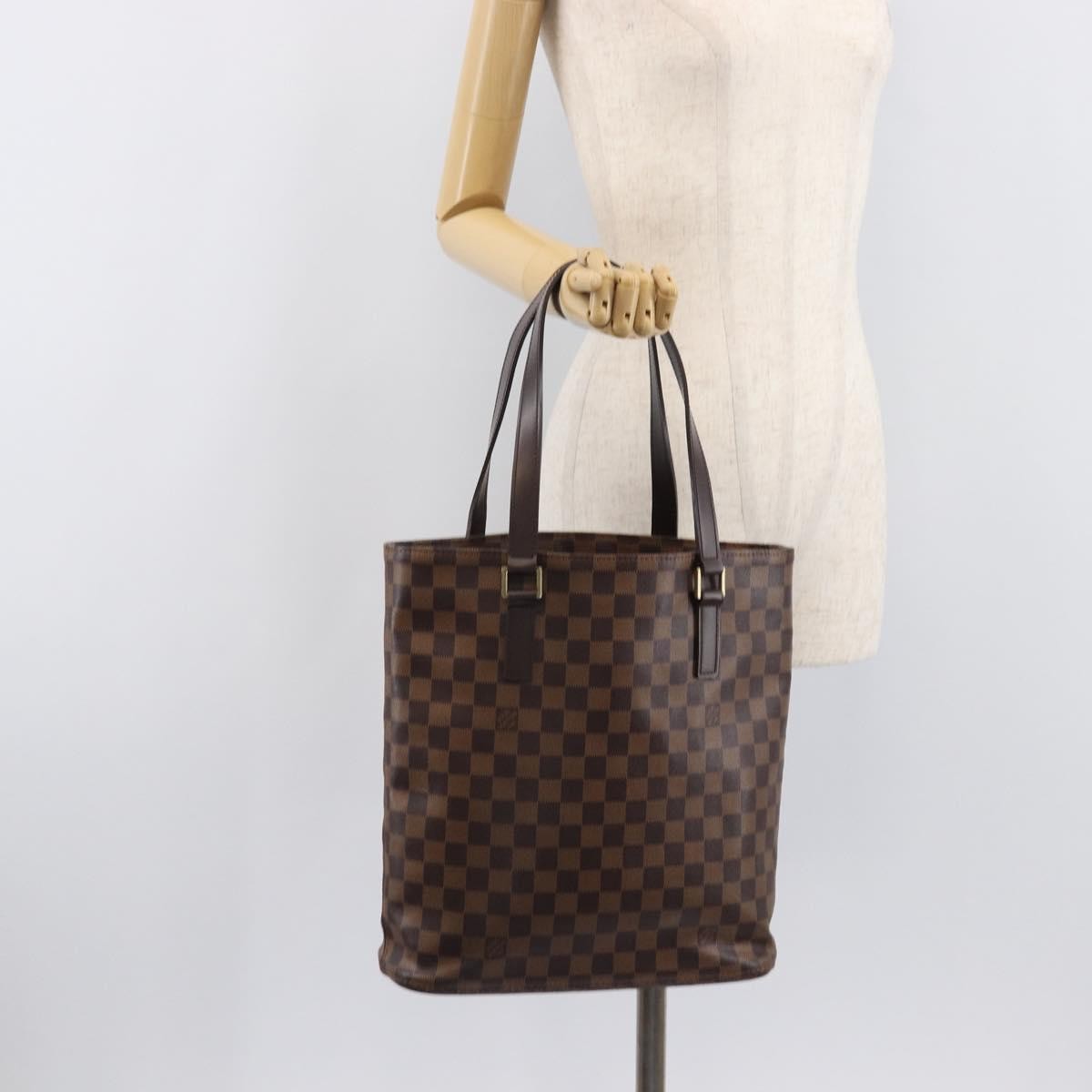 Louis Vuitton Vavin Damier, Brown, Canvas, Tote Bag