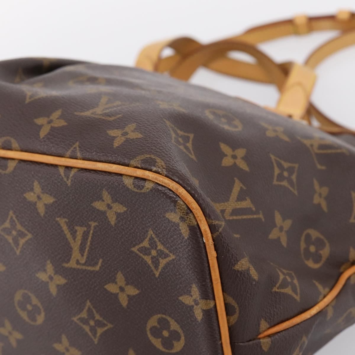 Louis Vuitton Palermo Monogram Canvas, Brown, Canvas, Tote Bag