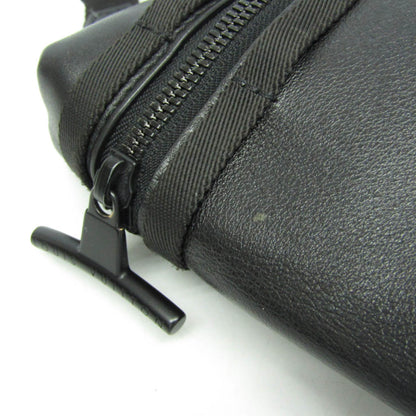 Louis Vuitton Messenger Dark Infinity Leather with Monogram Eclipse Glaze Canvas, Black, Leather, Shoulder Bag