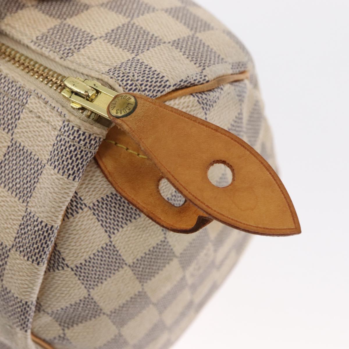 Louis Vuitton Speedy Mini HL Handbag Damier, BEIGE, CANVAS, Handbag