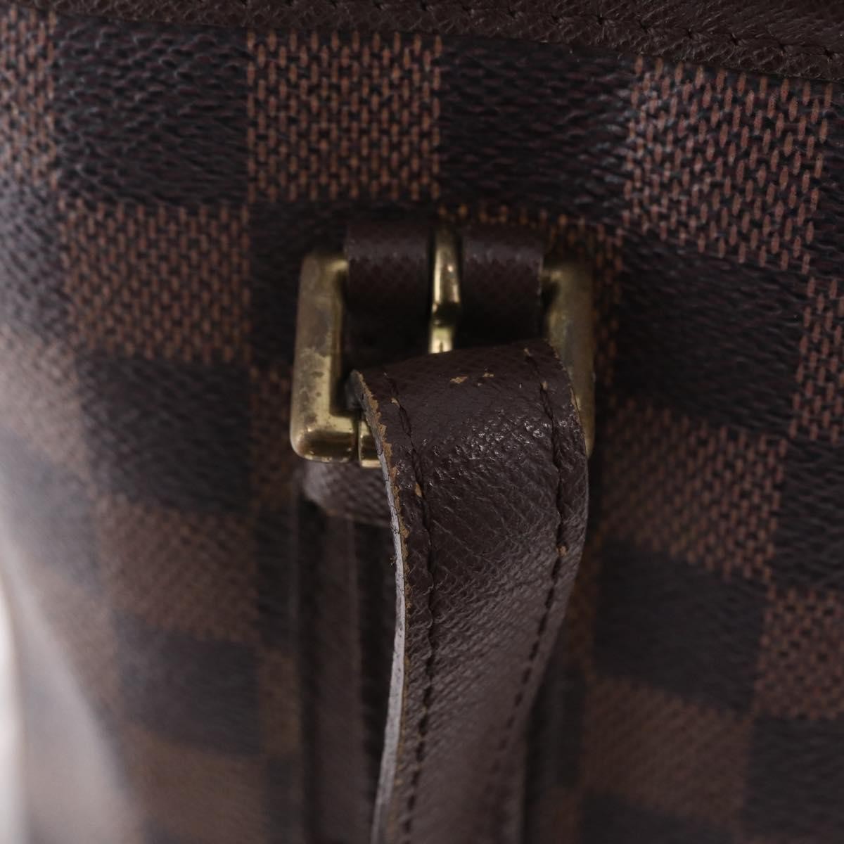 Louis Vuitton Marais Damier, Brown, Canvas, Shoulder Bag