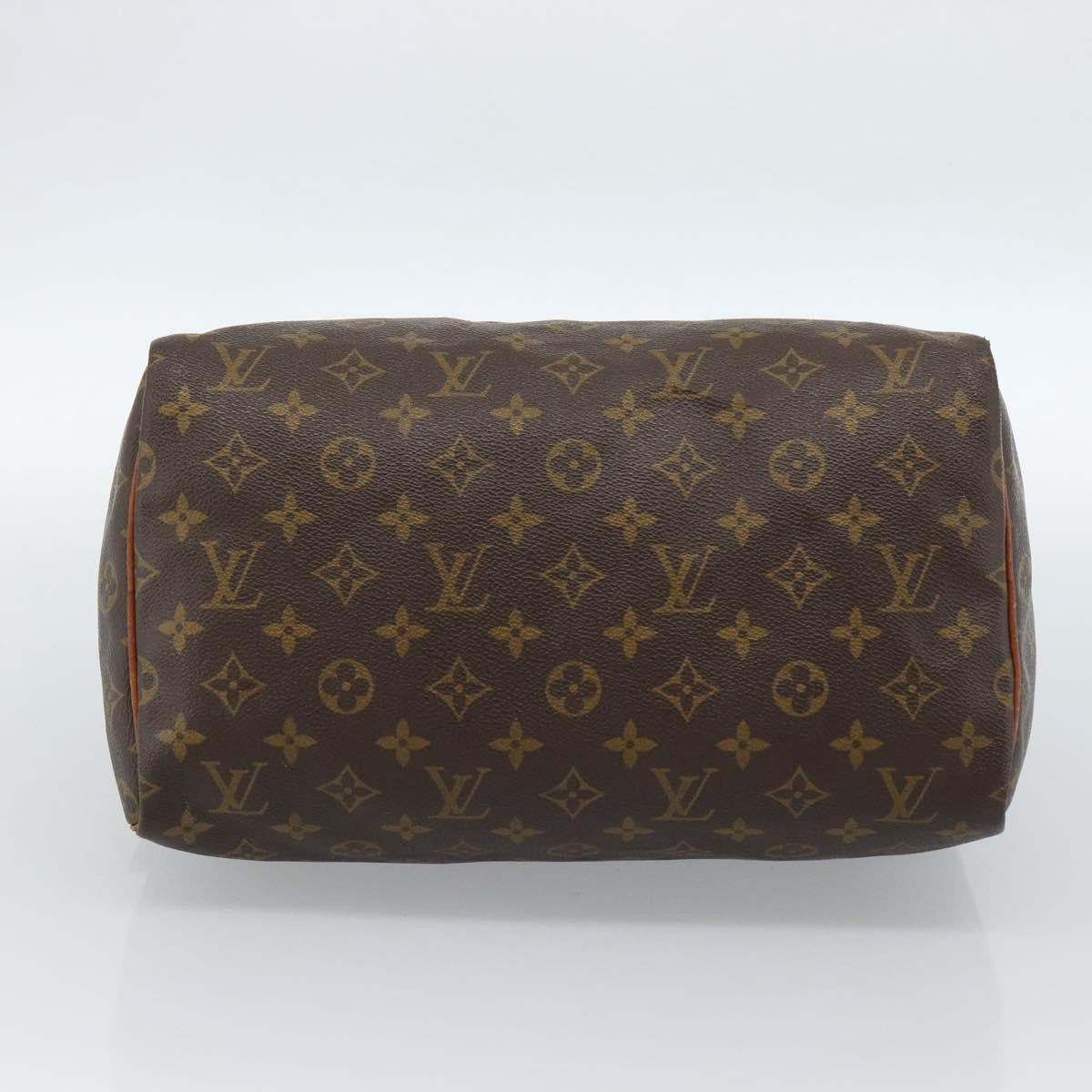 Louis Vuitton Speedy Monogram Canvas, Brown, Canvas, Handbag