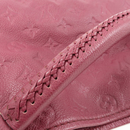 Louis Vuitton Artsy Monogram Empreinte Leather, Burgundy, Leather, Handbag
