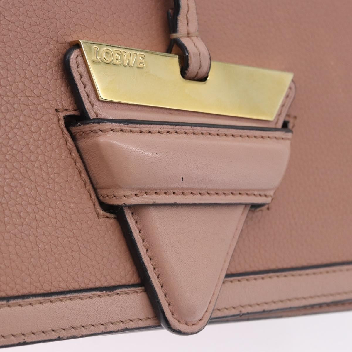 Loewe Barcelona Leather, Pink, Leather, Shoulder Bag