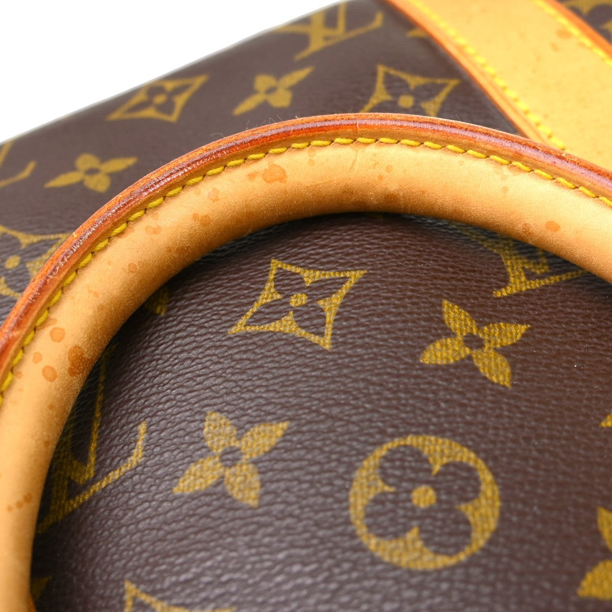 Louis Vuitton Keepall Monogram, Brown, Canvas, Travel Bag