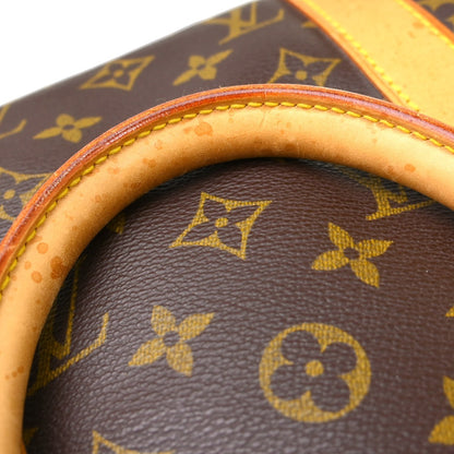 Louis Vuitton Keepall Monogram, Brown, Canvas, Travel Bag