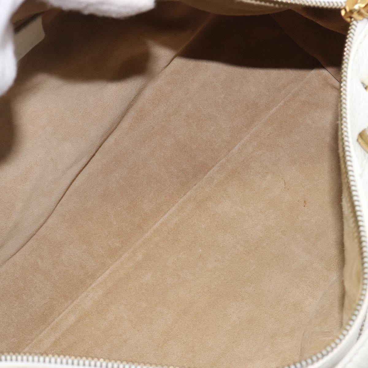 Celine Handbag Leather, White, Leather, Handbag