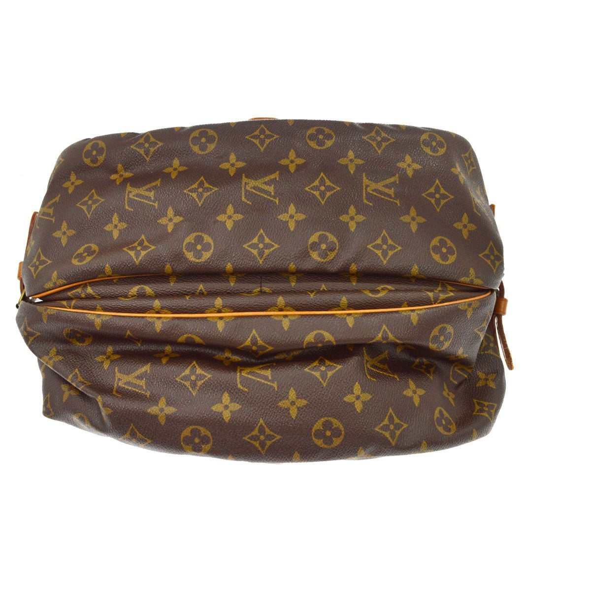 Louis Vuitton Saumur Monogram Canvas, Brown, Canvas, Shoulder Bag