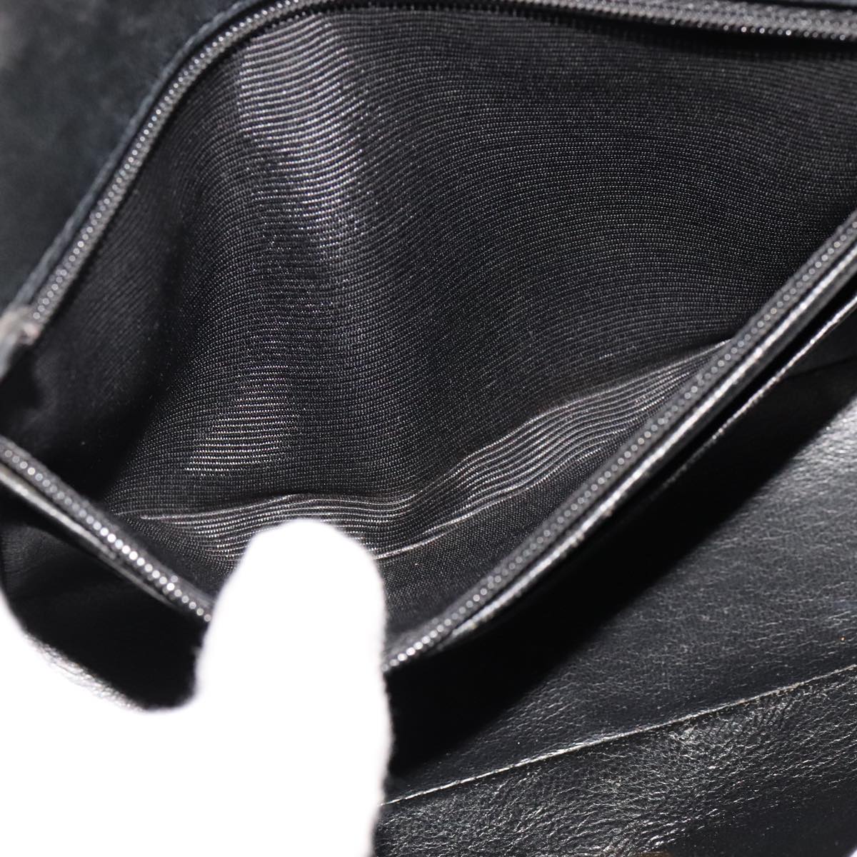 Chanel Vintage Diana Flap Bag Quilted Lambskin, BLACK, LEATHER, Shoulder bag