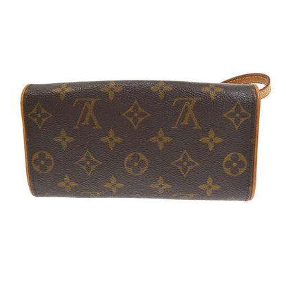 Louis Vuitton Twin Monogram Canvas, Brown, Canvas, Clutch