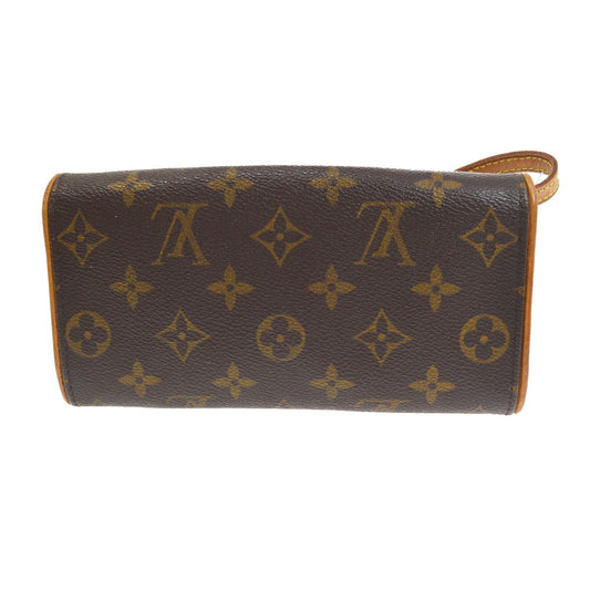 Louis Vuitton Twin Monogram Canvas, Brown, Canvas, Clutch