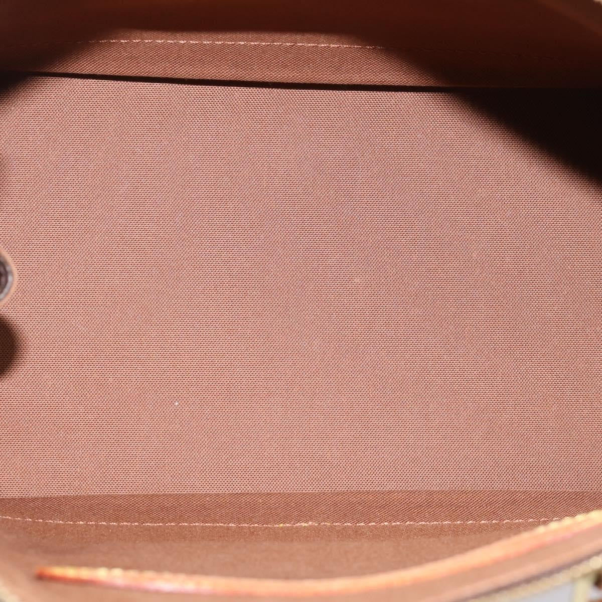 Louis Vuitton Alma Monogram Canvas, Brown, Canvas, Handbag