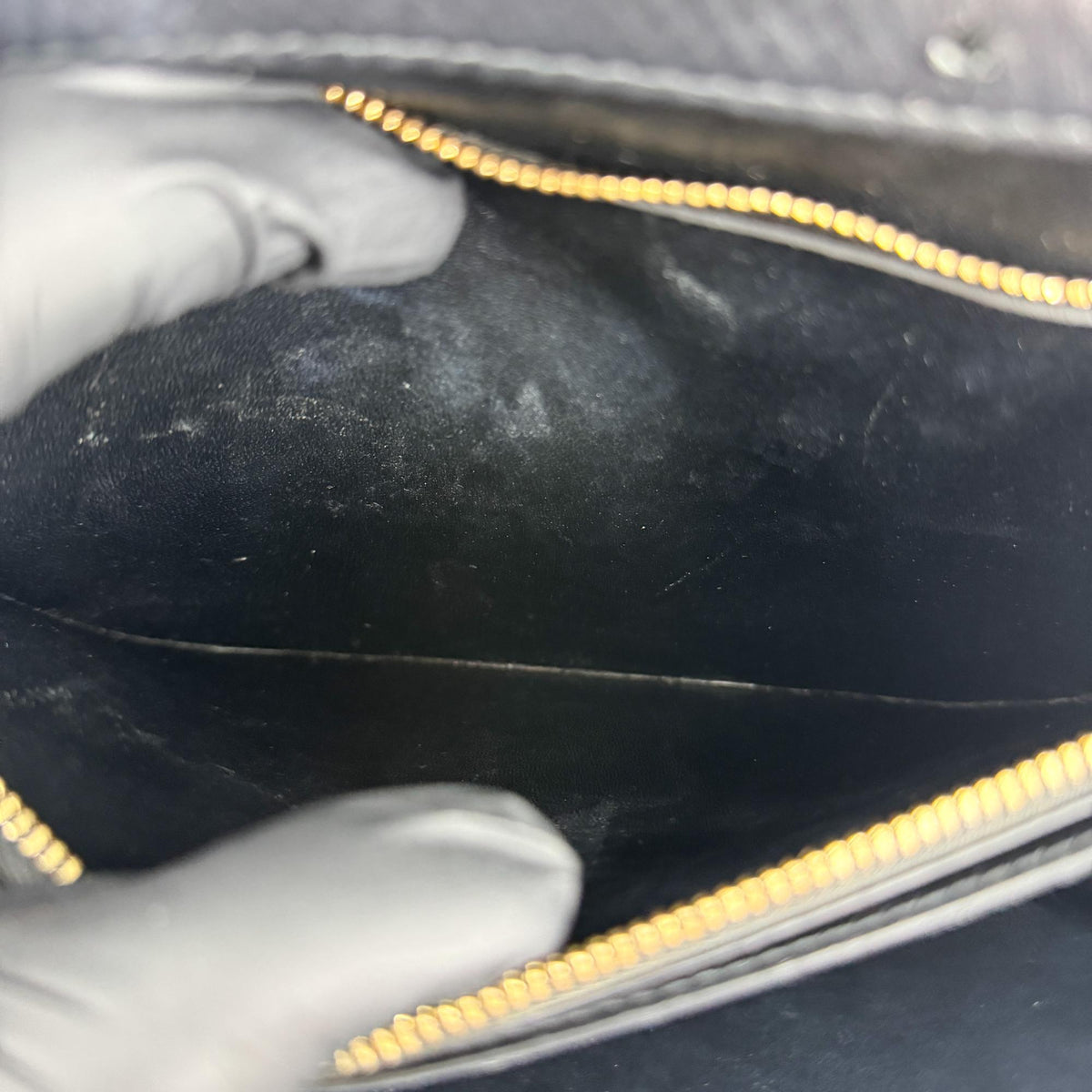Celine Classic Box Smooth Leather, Black, Leather, Handbag