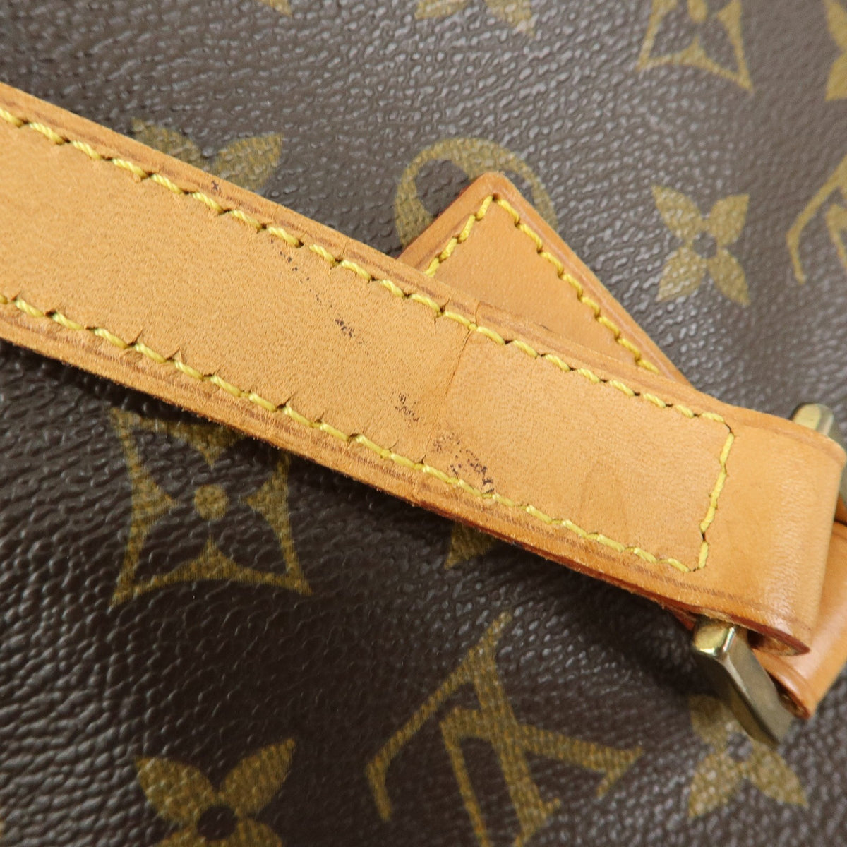 Louis Vuitton Cabas Mezzo Monogram Canvas, Brown, Canvas, Tote Bag