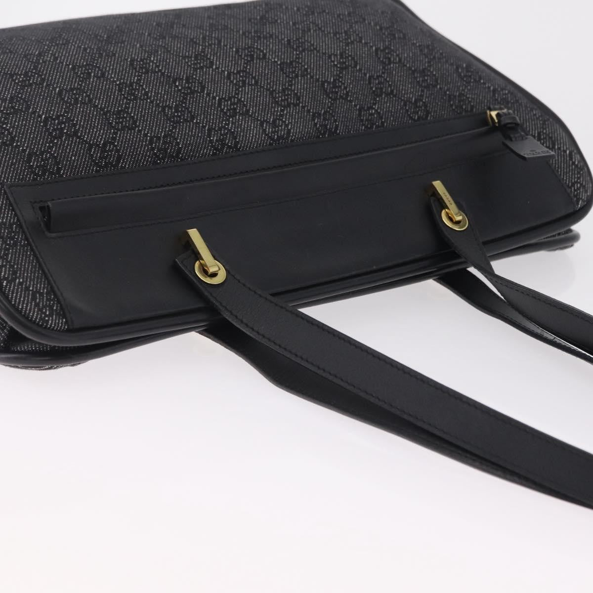 Gucci GG Canvas Canvas, Black, Canvas, Tote Bag