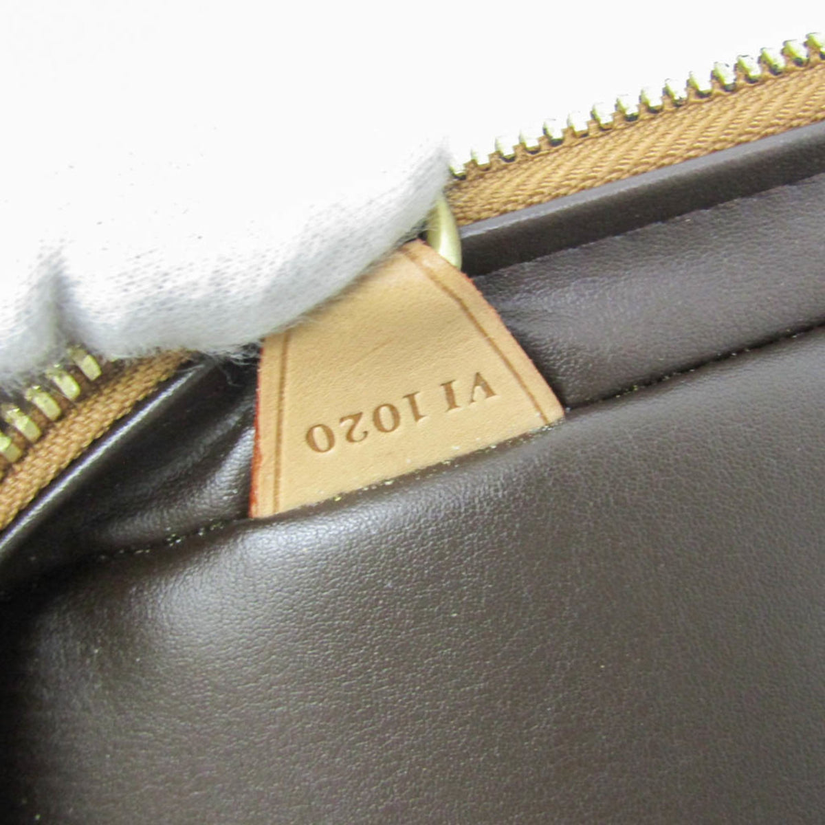 Louis Vuitton Vandam Monogram Vernis, Brown, Patent Leather, Handbag