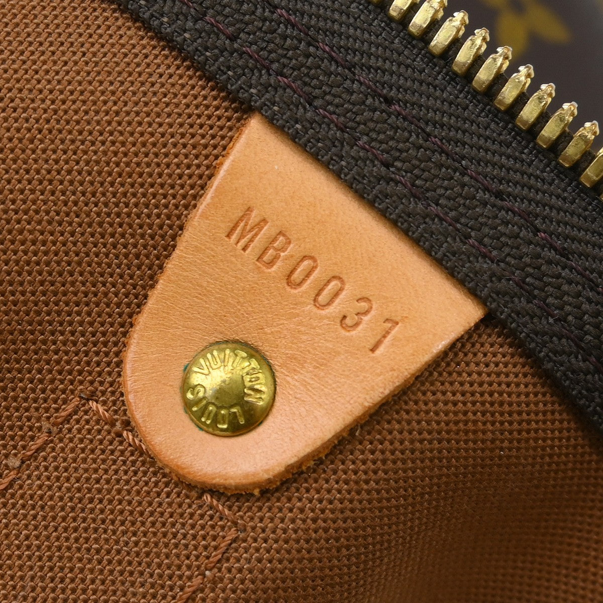 Louis Vuitton Keepall Monogram, Brown, Canvas, Travel Bag