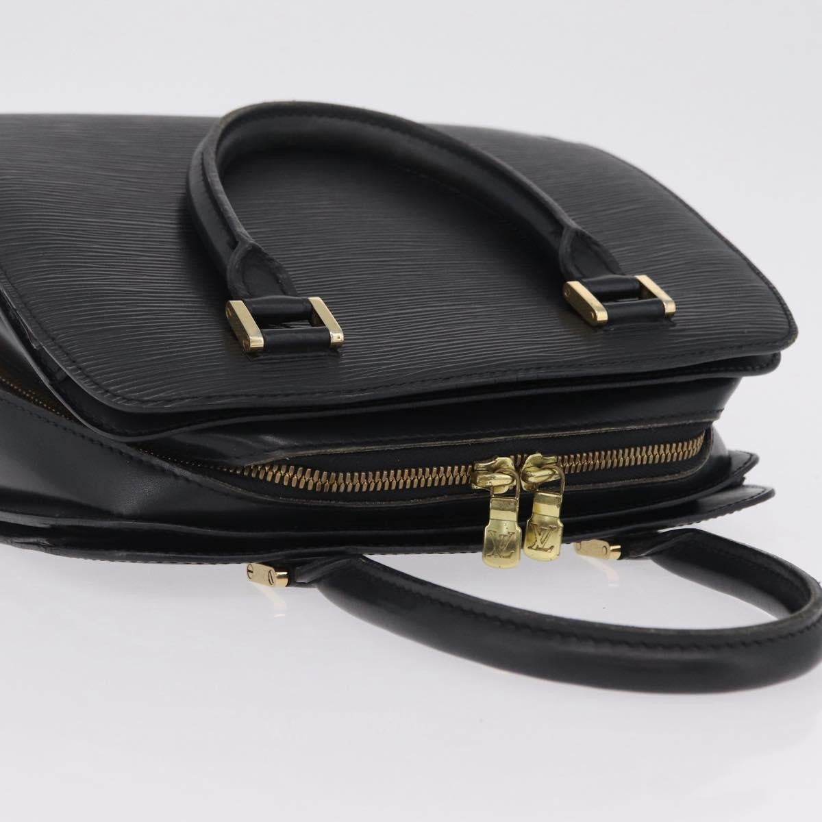 Louis Vuitton Pont Neuf Epi Leather, Black, Leather, Handbag
