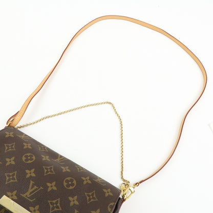 Louis Vuitton Favorite Monogram Canvas, Brown, Canvas, Handbag